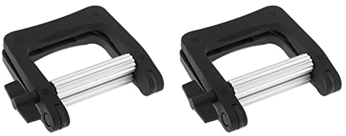 Fegtrty 2X Tubenausdruecker Aus Metall, Tubenpresse, Tubenquetscher, Zahnpasta Creme Tube Rohr Rollen Squeezer