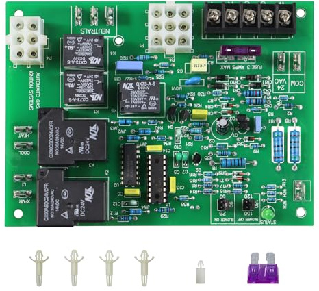 WERLAHO S1-7990-319P ICM2801 Furnace Control Circuit Boards Replacement for Coleman Evcon York Luxaire OEM 7990-319P 031-01910-000 031-01932-002