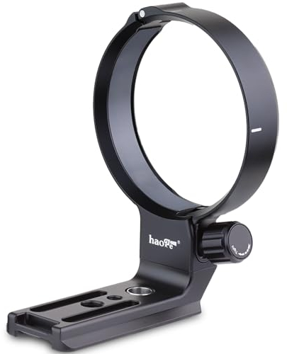 Haoge LMR-Z186 Tripod Mount Ring for Nikon Nikkor Z 180-600mm f/5.6-6.3 VR Lens Collar Mount Base, built-in Arca Type Quick Release Plate