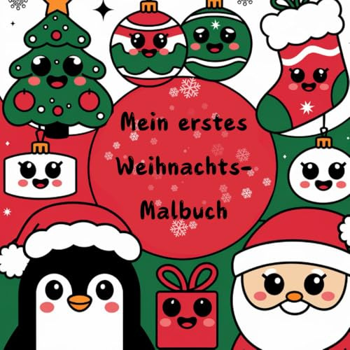 Mein erstes Weihnachts - Malbuch