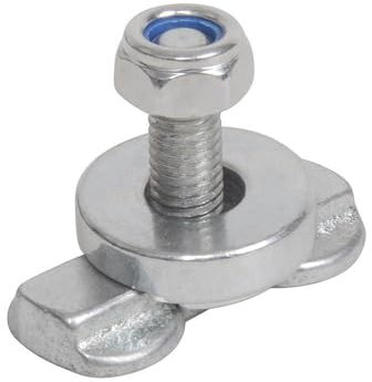 Cuerda de Amarre con Gancho M8/M6, con arandela y Tornillos de Montaje, Punto de Anclaje for Cuerdas de Barco y Coche, Cadena de Correa(10PCS M8)