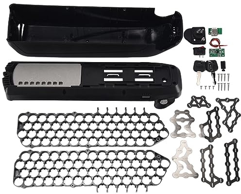QUAEDE EBike Battery Case for 65PCS 18650 Cells Empty Box 48V Electric Bicycle Battery Case for Hailong 1-2 -077