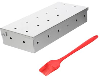 iplusmile Affumicatore Barbecue in Per Barbecue Scatola Per Affumicare Scatola Per Legno Forniture Per