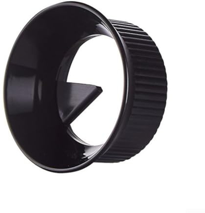 Dose Your Grounds Like a Pro with This Practical Moka Pot Coffee Dosing Ring and Tamper Distributor Set (Black 82MM)