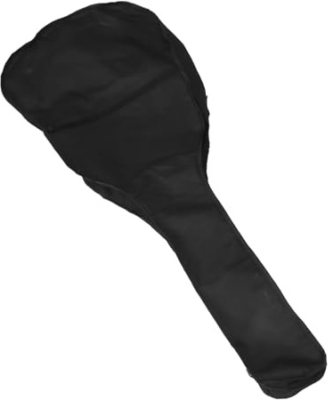 BESPORTBLE Schwarze 41-Zoll Gitarrentasche aus Oxford Stoff Gepolstert mit Kleiner Tasche für Folk Gitarren