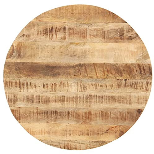 Mimdixy Mesas de trabajo Escritorios, tablero de madera maciza mango redondo 25-27 mm 60 cm, para escritorios de altura ajustable, mesas de comedor y más