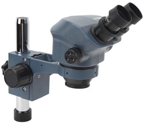 Cocoarm Trinokulärt Stereomikroskop, 7 50X Trinokulärt Mikroskop med ABS-kropp, 0,7 5X Zoom, WF10x22 Okular, 110 Mm Arbetsavstånd, för Inspektionsunderhåll Smyckereparation