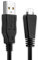 CELLONIC Cavo USB 1m compatibile con Sony DSC-HX9V HX100V -HX7V DSC-W350 -W570 DSC-H70 W350 W380 W560 W570 W580 W750 DSC-WX7 -WX9 DSC-TX10 Filo carica Cavetto dati USB A 2.0 PVC nero, per fotocamera