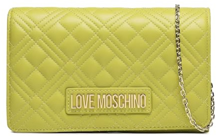 Moschino Borsa donna Love spalla/tracolla ecopelle trapuntata lime B24MO68 JC4079