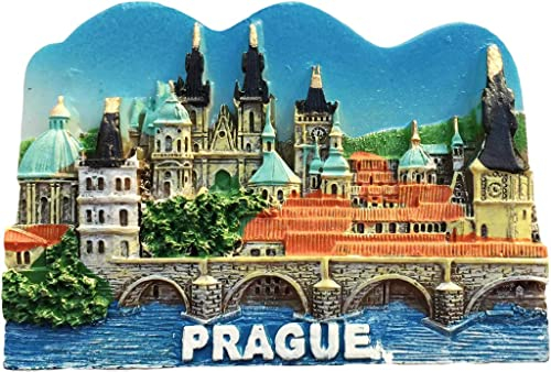 Prag Tschechische Prag Kühlschrankmagnet Kühlschrankmagnet Dekoration Magnet Aufkleber Souvenir Harz Handwerk