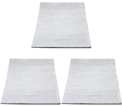 3 Pcs Silver Pet Heating Pad for Parrots, Reptiles, Rabbits, and Small Animals - Insulation and Warm Reflective Film Heat Mat for Indoor and Outdoor Use (42X28 Inches)