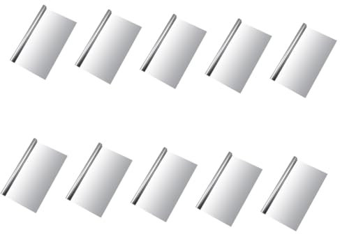 Alipis 10stücke Fensterfolie Für Privatsphäre Selbstklebende Statische Anti-uv-Folie Mit Anti-Peeping Design Einfach Zu Schneiden Installieren Für Balkone Und Fenster