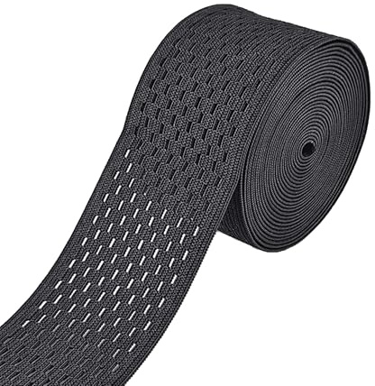 YJFY Gummiband Nähen Elastische Bänder Flache elastische Bänder 5cm 5m