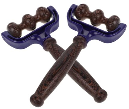 TOVINANNA 2stücke Teiliges Manuelles -massagegerät Für Und Faszien-training Handheld Massage Roller Für Rücken Beine Und Nacken Effektive Muskelentspannung Und Erholung