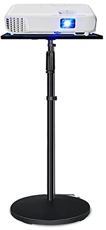 PUFAHAU Projector Stand Projector Bracket Desktop Projector Stand Projector Mount Projector Floor Stand Holder Height Adjustable Projection Length 33 To 59 In/85 To 150 Cm Projector Universal Bracket