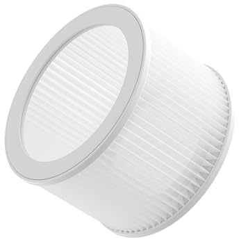 JISULIFE Filtre de ventilateur compatible avec ventilateur de table FTP03R, blanc, 1 paquet