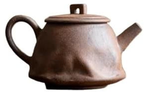 Juego De Té Para Adultos Tetera De Elaboración Té Para El Hogar Con Filtro, Colección Accesorios Artículos, Antigua Hecha A Mano Barro Roca Vieja Y Gruesa 100ml Juegos De Té Portátiles(Type-A)