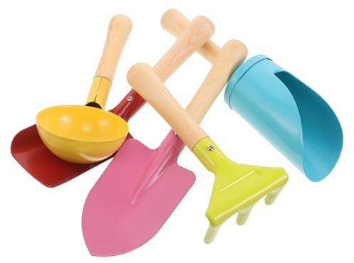 Milisten 5 Di Giocattoli Per Le Vacanze Estive Per Kit Di Semina Attrezzi Da Giardino Giocattolo Attrezzi Da Giardinaggio In Metallo Per Da Giardino Per Giocattoli