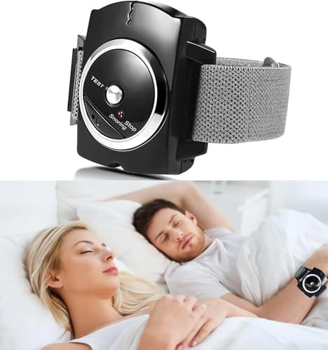 Anti Snoring Wristband Device Intelligent Effective Snore Solution Bracelet Infrared Reduction Snore Watch Comfortable for Men and Women