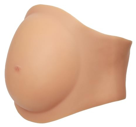 Silicone Pregnancy Belly - Silicone Bellys Fake Prop Prank Items For Party | Practical Joke Props,Prank Silicones Pregnant Belly For Home Role Play Cosplay Stage Performance Filming April's Day