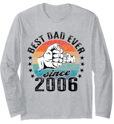 Meilleur Papa du Monde - sans Blague - Papa Depuis 2006 Manche Longue