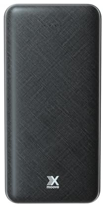 Livoo XMOOVE - Sky - Batterie Externe polymère Haute densité - 20 000 mAh XMVB104 - Compact, Double Port USB Out - 2,1 A