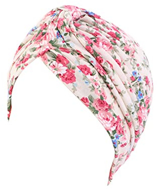 YEHUDAF LEE Turbane für Damen–Elastische Kopftücher Chemo/Bandana Damen–Bequeme Kopfbedeckung(Mehrfarbig)