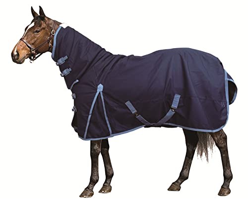 HARICSET Weidedecke Winterdecke Pferd Abschwitzdecke Pferd Gepolstert Weich Bequem Ideal für Boxen Widerstandsfähig mit Verstärkten Nylonkanten(Size:210cm(83in))