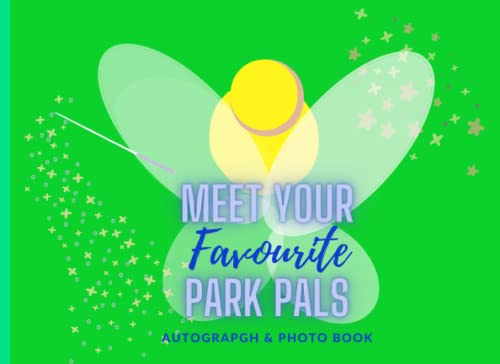 Theme Park Autograph Book: Character Signature and Photo Memory Album for Theme Park Adventures