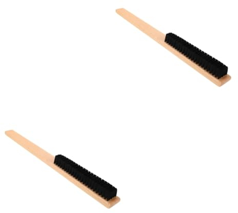 WOFASHPURET 2stücke Kleidungsbürste Aus Holz Waschbürste Für Kleidung Praktische Reinigungsbürste Mit Aufhängeöse Für Mützen Mäntel Und Sneaker Kompakte Leichte Handhabung Für