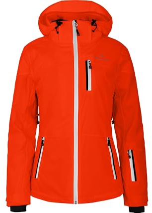 Bergson NUOLJA | Damen Skijacke - Sportliche Damen Skijacke mit Supra-Tex 20.000 Membran, Normal-/Kurzgrößen, 100% wasserdicht (20.000 mm Wassersäule) & verschweißte Nähte, Winddicht & höchste Atmung