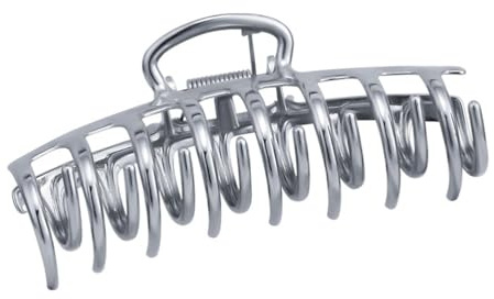 Healvian Metall Haarklammer Groß Rutschfester Haarklauenclip Für Frauen 4.33X2.36X1.57 Zoll Ideal Zum Halten Von Haar Beim Makeup Duschen Und Alltag