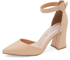 QUEEN HELENA Décolleté Donna Scarpe con Tacco a Punta Chiusa Casual Eleganti ZM9957