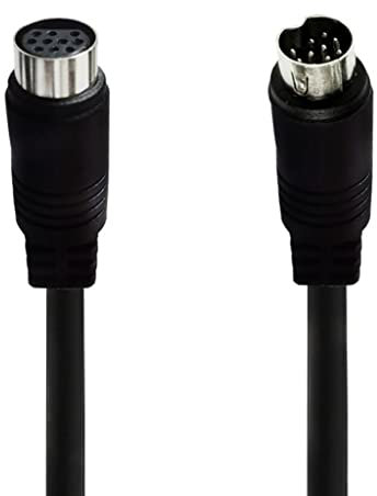 Cavo S-video 10Pin maschio a femmina Linea video separata per proiettore VCR Din 10Pin Cavo adattatore 3/1.5/1/0.5m