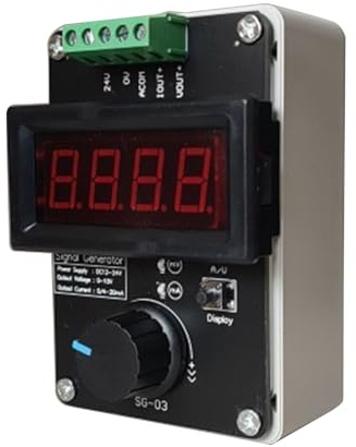 DLUKENY Digitale 4-20mA 0-10V Generatore di Tensione 0-20mA Trasmettitore di Corrente Strumenti di Misura Elettronici Professionali