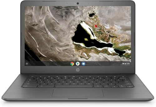 HP Chromebook 14A G5 Laptop, AMD A4-9120C Processor, 14 Inch Notebook, 4GB DDR4 RAM, 32GB eMMC, US QWERTY Keyboard, Chrome OS (Renewed)