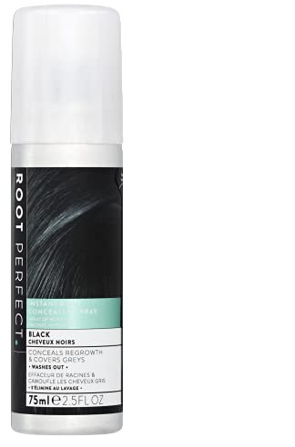 ROOT PERFECT Instant Root Concealer Spray anti-cernes Noir 75 ml