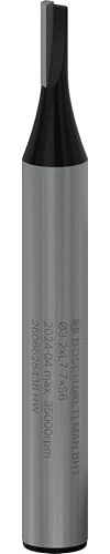 Bosch 1x Fraise à rainurer droite PRO, une goujure | pour Bois résineux, Contreplaqué, Ø 3,2 mm Professional Accessoire Défonceuses plongeantes, Fraise à araser