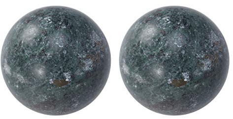 Faszienrolle Ancianos Jade Hand Health Training 2 Pcs (Schwarz) Faszienball
