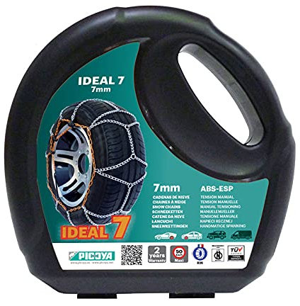 PICOYA Schneekette, ideal 7 Nr. 06, für die Größe: 225/45-14