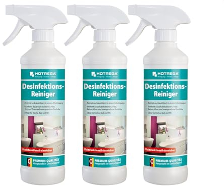 Hotrega H230028 Desinfektions-Reiniger - Virenschutz - 3er Set