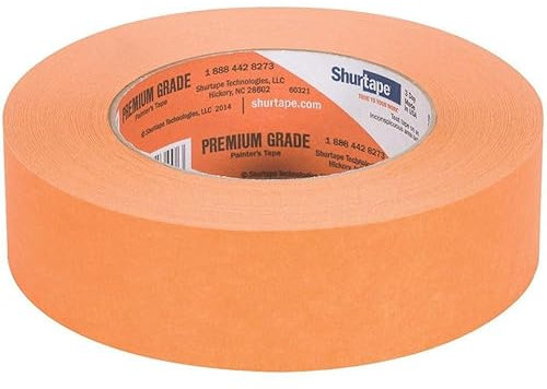 Shurtape FrogTape Ruban de peintre orange de qualité professionnelle [haute adhérence]: 1.41 in. x 60 yds. (Orange)