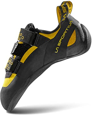 La Sportiva Miura Vs Black/Yellow, Scarpe da Arrampicata Uomo, Nero Giallo, 42.5 EU