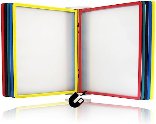 Konsultations- und Präsentationsdokumente, A4-Wandseiten-Informationstasche (10 Seiten, Magnet kann Metallgeräte anziehen) (Größe: 23,7 x 32 x 10,2 cm)