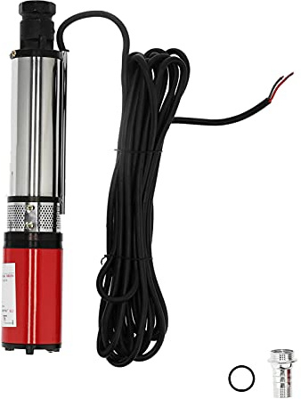 Gearwell Submersible Pump, Deep Well Pump, Water Well Pump, Sand Resistant Diving Pump 5m³ h Flow with 25mm Interface, Submersible Water Pump Accessory