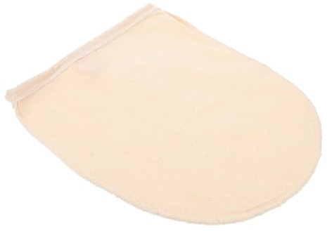 SHINEOFI Reusable Organic Cotton Nut Milk Bag Fine Mesh Strainer for Almond Oat Soy Milk Cold Brew Coffee Juice Wine Filtration Multipurpose Food-Grade Filter Cloth
