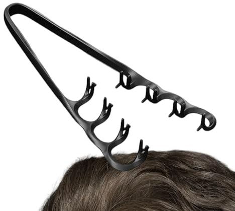 Texturiserande - 9,06 tum bred tandkam | Volym för män | Sömlös med tänder för att kamouflera fransar, volymstyling, upptrassling och daglig vård hemma eller i salen