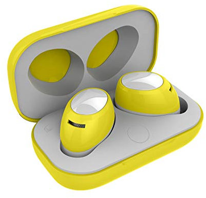 Celly Bh Twins Air auricolare per telefono cellulare Stereofonico Giallo