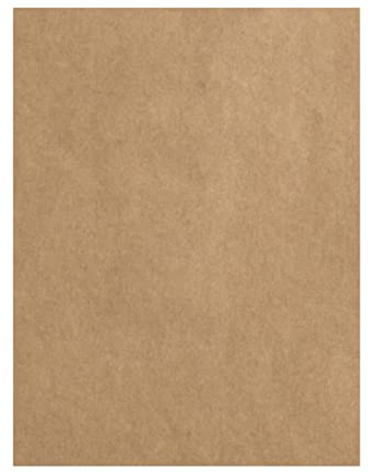 Florence Pappe zum Basteln - A4-2 mm Dicker Kraft Board- 50 Stück Bastelkarton - Kraft Braun - zum Buchbinden, Scrapbooking und Journaling, Kraftbraun
