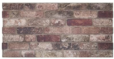 IZODEKOR 3D Wall Panels Brick Effect - Cladding, Stone Look, Styrofoam Facing for Living Room, Kitchen, Bathroom, Balcony, Bedroom, Back of Counter and Teras | Sandstorm